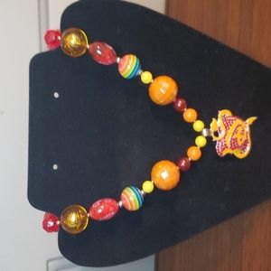 NWOT Disney Descendants Chunky Bead Necklace
